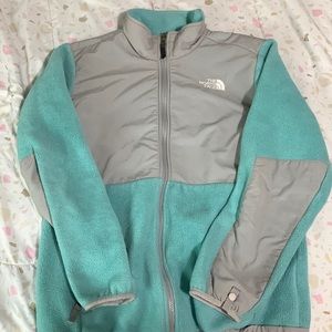 TEAL NORTH FACE JACKET!!!!!
